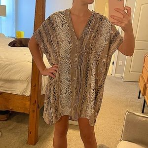 Karlie Snakeskin dress